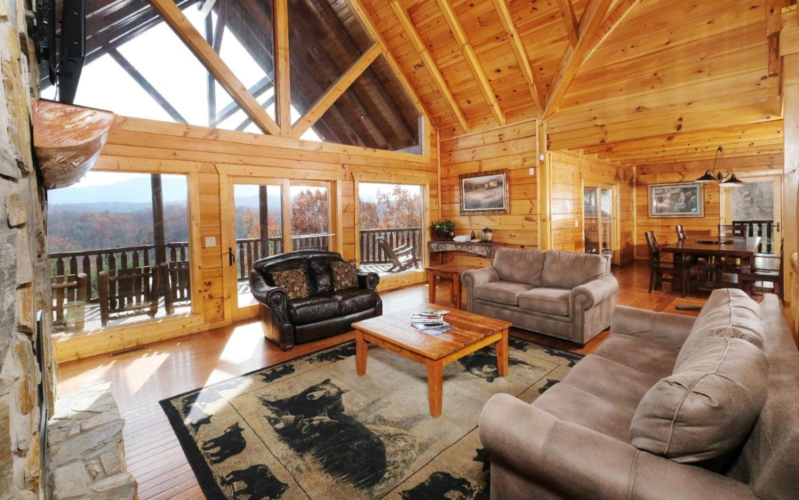 Smoky Vista Lodge セバービル エクステリア 写真
