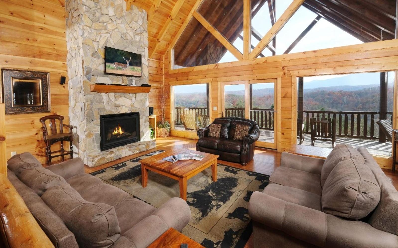Smoky Vista Lodge セバービル エクステリア 写真