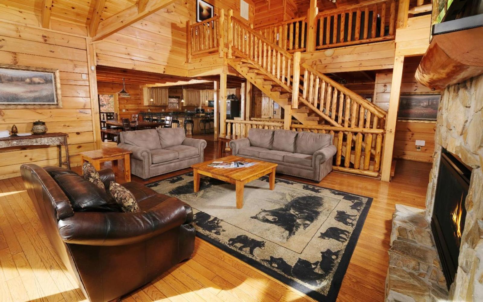 Smoky Vista Lodge セバービル エクステリア 写真